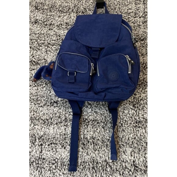 Zipling Firefly‎ Small Backpack Lightweight Purse Blue Travel Bag Keychain - Picture 1 of 10
